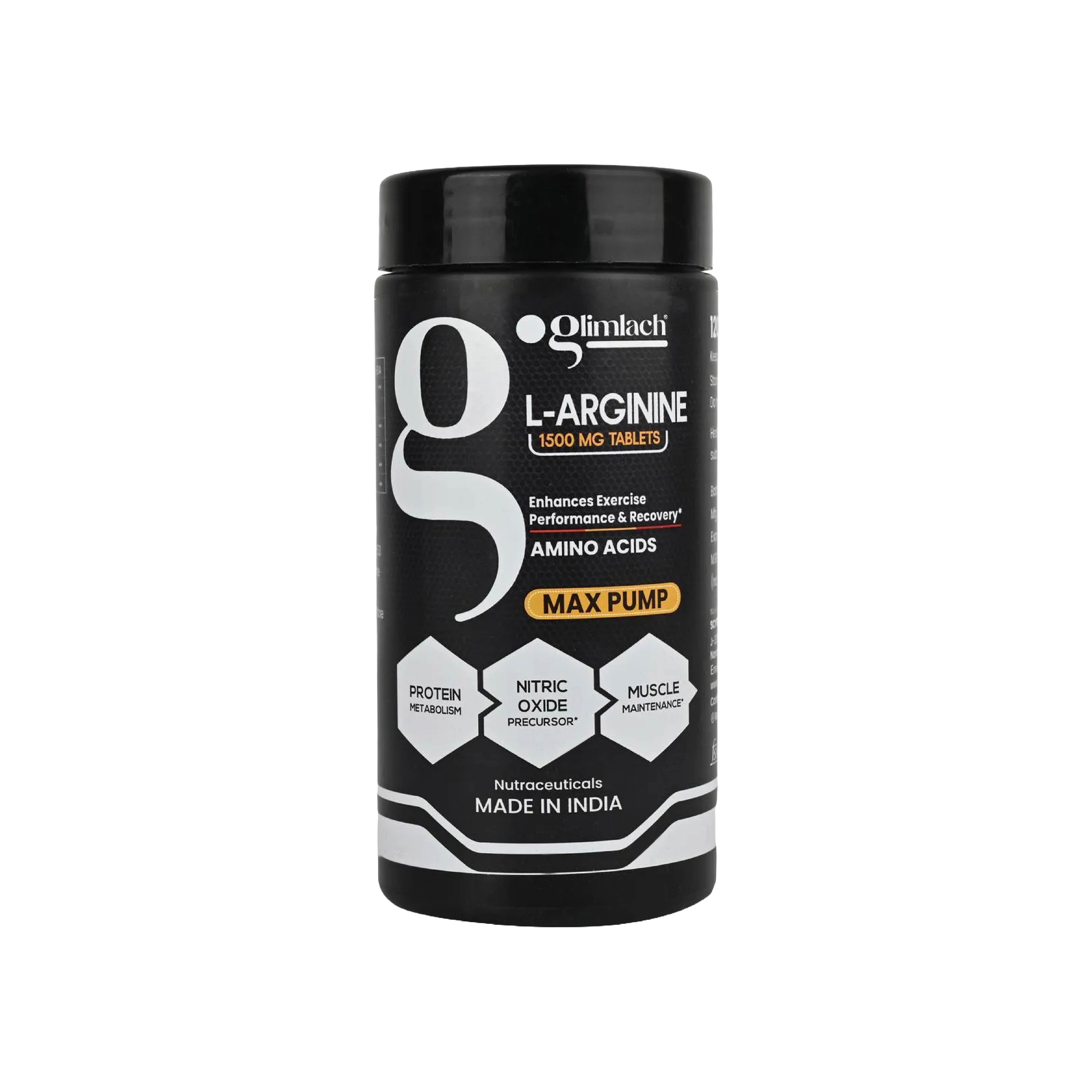 Glimlach L-Arginine — 60 Capsules